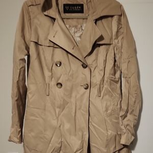 GUESS Women's Beige Trench Coat
